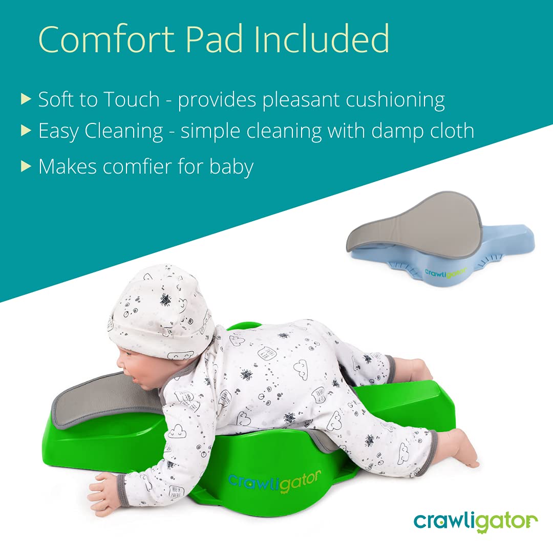 Crawligator Tummy Time Toy I Provides Mobility for Infants 4-12 Months I Early Childhood Educational I HSA/FSA Eligible