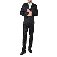 WINTAGE Men's Poly Viscose Two Buttoned Notched Lapel Festive and Casual Suit