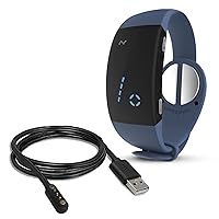 Reliefband Premier Anti-Nausea Wristband | FDA Cleared Nausea & Vomiting Relief for Motion Sickness (Car, Air, Train, Sea), Migraine & Morning Sickness | Drug Free (Blue+USB Charger)
