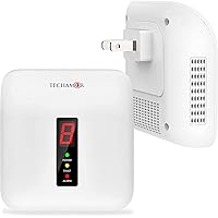 Y401 Natural Propane Gas Detector, Home Gas Alarm and Monitor, Leak Alarm for LNG, LPG, Methane, Coal Gas Detection in Kitchen, Home, Camper (1, White)