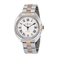 CARTIER Cle Automatic Silver Dial Ladies Watch W2CL0003