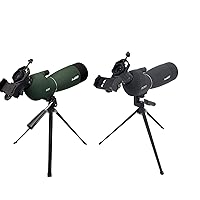 SVBONY SV28 25-75x70 Spotting Scopes with Tripod, Waterproof Fogproof Spotting Scope, Long Range Spotter Scope with Phone Adapter for Bird Watching, Hunting, Target Shooting, Landscape