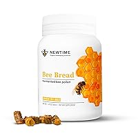 Bee Bread Perga Fermented Bee Pollen 100% Natural and Organic Multivitamin Made by Bee Sour Sweet Flavor, Reminiscent of Honey