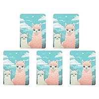 Car Air Fresheners 6 Pcs Hanging Air Freshener for Car Lovely Alpaca Aromatherapy Tablets Hanging Fragrance Scented Card for Car Rearview Mirror Accessories Scented Fresheners for Bedroom Bathroom