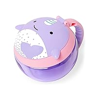 Skip Hop Baby Snack Container, Zoo Snack Cup, Narwhal