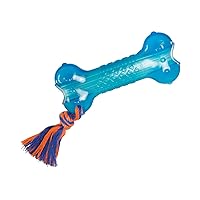 Orka Bone Royal Blue Treat-Dispensing Dog Chew Toy