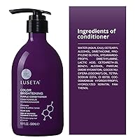 Luseta Color Brightening Purple Conditioner for Blonde and Gray Hair -Infused with Cocos Nucifera Oil to Help Nourish, Moisturize and Condition hair, Sulfate Free Paraben Free 16.10oz