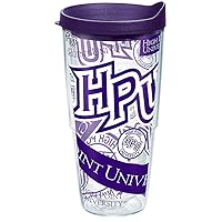 Tervis High Point University HPU Panthers Made in USA Double Walled Insulated Tumbler, 1 Count (Pack of 1), All Over