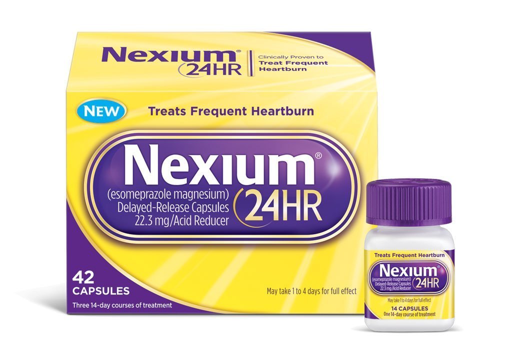 Nexium 24HR Capsules, 126 Count Pack (1w64ws)