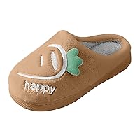 Kids Slippers for Boys Size 2 Girls Boys Home Slippers Warm Dinosaur House Slippers For Kids Slides Size 8