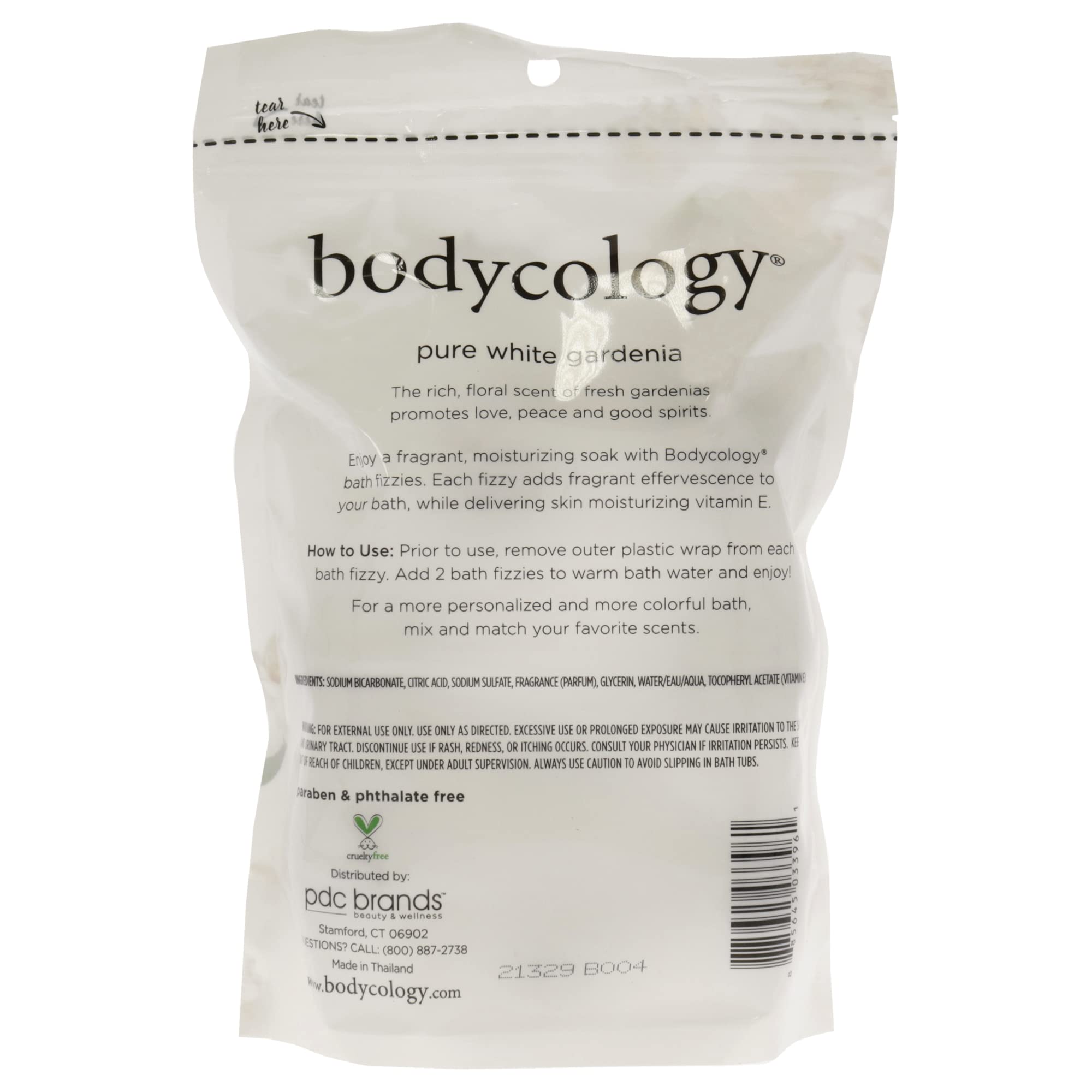 Bodycology Pure White Gardenia Bath Bomb Women 8 x 2.1 oz