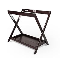UPPAbaby Bassinet Stand / Compatible with UPPAbaby Bassinet Accessory / Quick + Secure Attachment / Espresso