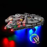 GC Light kit for Lego Star Wars Episode IX Millennium Falcon 75257(Lego Set is not Included) (Remote)