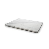 Fox Run 3829 Marble Pastry Board White, 16 x 20 x 0.75 inches