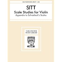 Sitt: Scale Studies for Violin: Appendix to Schradieck's Scales