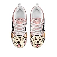 Women's Sneakers - Golden Retriever Collage Dog Print Women's Running Shoes