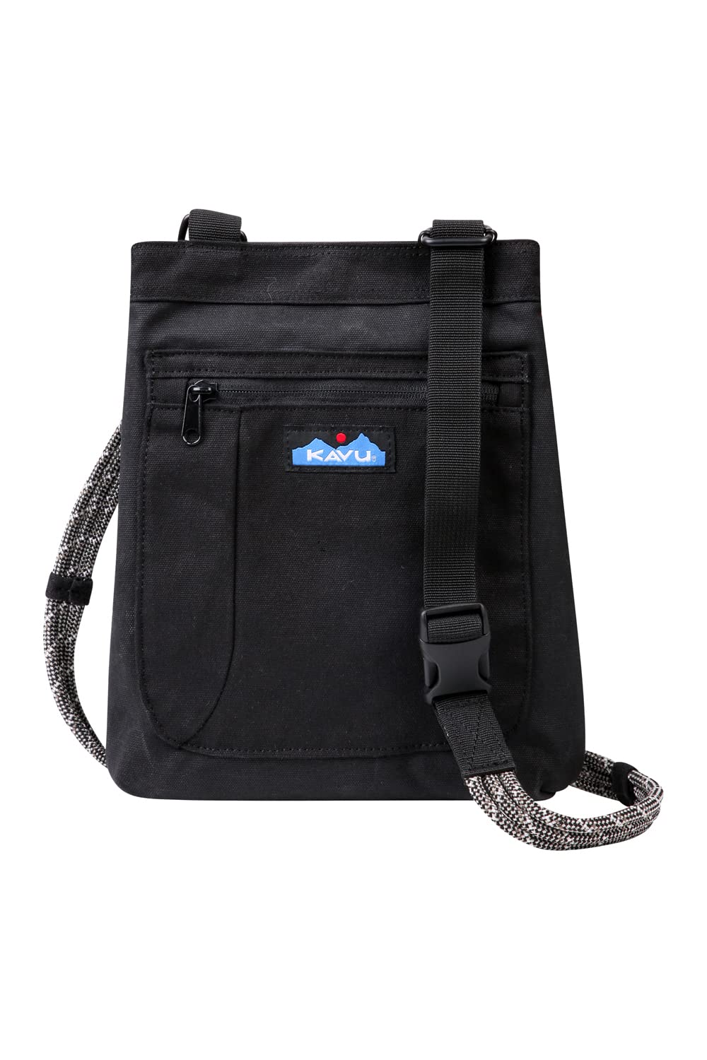 KAVU Keepalong Semi Padded Sling Canvas Rope Crossbody Bag