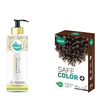 Safe Color 100GM (Dark Brown) 10-In-One Daily Complete Care Shampoo, 200ml