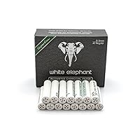 9mm Charcoal Filters (White, 40 Pack)