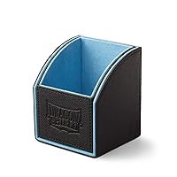 Arcane Tinmen Dragon Shield: Nest Deck Box - Black and Blue, Small, (ART40103)