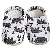Organic Soft Sole baby shoes | First Walkers Crib Shoes | Pull on soft sole Infant Shoes | Lightweight Soft Sole Crib Shoes Toddler Shoes