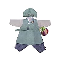 Hanbok 3M-6M 100DAYS Hanbok Korean Traditional Boys Babies Clothes 백일