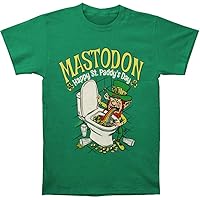 Mastodon Men's St. Patty's Day 2016 Style Slim Fit T-Shirt Small Green