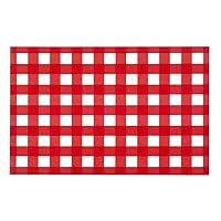 Paper Placemats Table Mats Table Decor Pk 50 Red Checkered Gingham