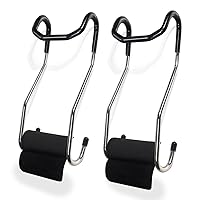 Dumbbell Spotter Hooks Barbell Attachment: for Shoulder and Chest Bench Press Hanging Dumbbells to Barbells Safety Hanger Attachment Improve Strength Performance