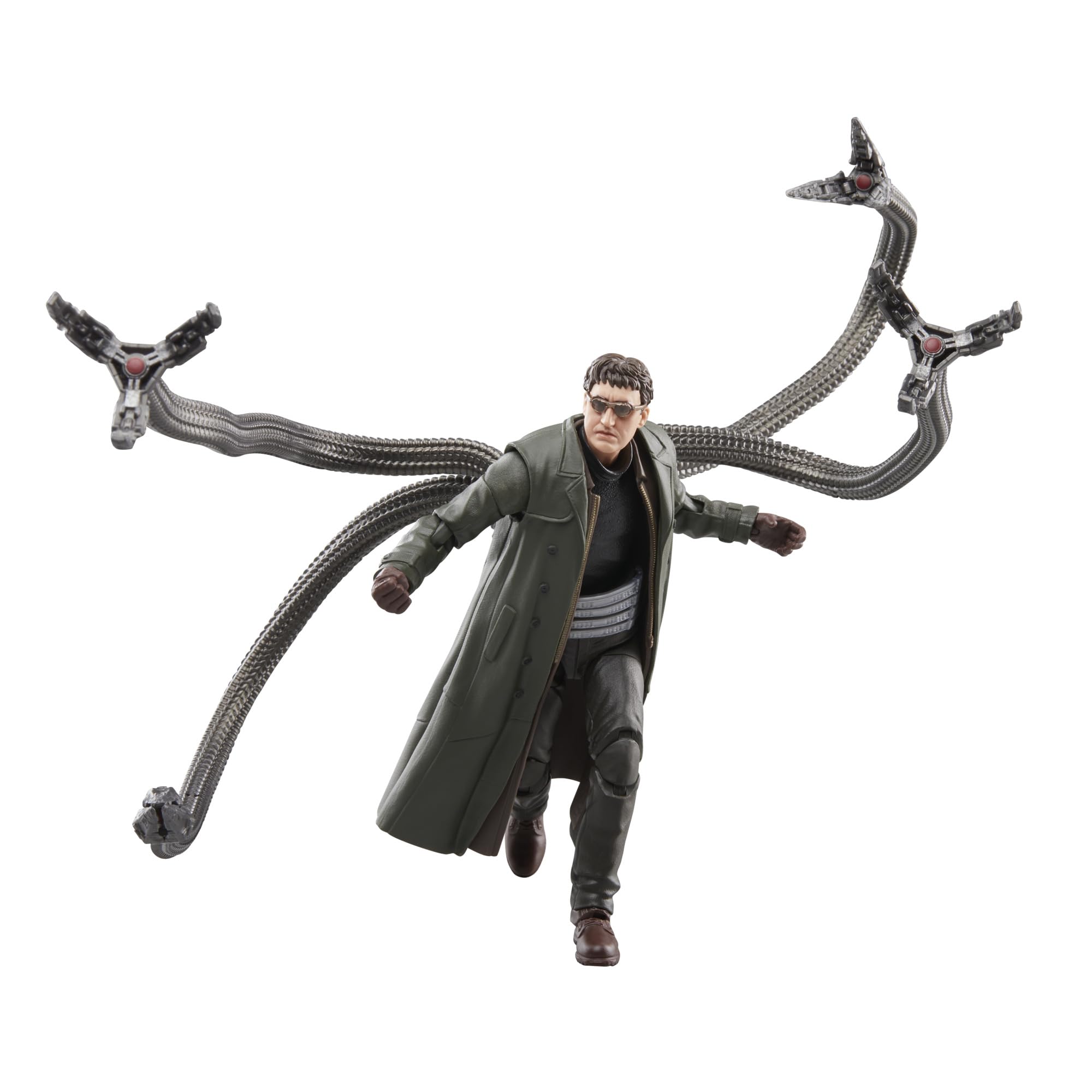 Marvel Legends Series Doc Ock, Spider-Man: No Way Home Collectible, Deluxe 6-Inch Action Figure, 4 Accessories, Ages 4 and Up 