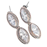 Crystal Quartz Gemstone 925 Solid Sterling Silver Earrings Fabulous Handmade Jewellery Gift For Her