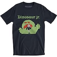Dinosaur Jr Men's Faded Monster Slim Fit T-Shirt Navy