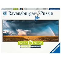 Ravensburger 17493 Adult Puzzle 1000p Panoramic Rainbow Mystical Rainbow (Nature Edition) for Adults, Children and Above 14 Years, Premium Jigsaw Puzzle, Landscapes