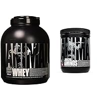 Animal Whey Isolate Whey Protein Powder – Isolate Loaded for Post Workout and Recovery & Juiced Amino Acids - BCAA/EAA Matrix Plus Hydration with Electrolytes and Sea Salt Anytime
