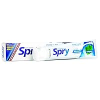 Spry Xylitol Toothpaste 5oz, Fluoride Toothpaste Adult and Kids, Teeth Whitening Toothpaste with Xylitol, Natural Breath Freshening, Mouth Moisturizing Ingredients, Peppermint (Pack of 1)