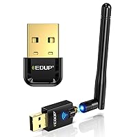 EDUP USB Bluetooth 5.3 Adapter + AC600M USB WiFi Adapter for PC