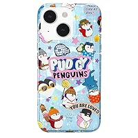 Velvet Caviar x Pudgy Penguins Compatible with iPhone 14 Case Cute - Compatible with MagSafe - Iceberg Blue Glitter