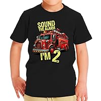 I'm Two Toddler T-Shirt - Car Print Kids' T-Shirt - Beautiful Tee Shirt for Toddler