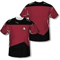 Star Trek - Youth TNG Command Uniform (Front/Back Print) T-Shirt