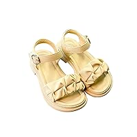 Girl Thongs for Kids Girls Sandals Open Air Pleated Design Princess Shoes Dress Flat Shoes Baby Girl Shoes 6-12