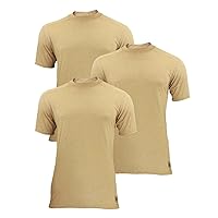 DRIFIRE Military Fr Lightweight Base Layer, Berry & Taa Compliant, Flame Resistant T-Shirt, 3-Pack
