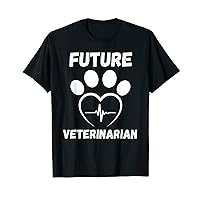 Cute Future Veterinarian Art For Men Women Kids Veterinary T-Shirt