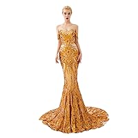 Sequined Evening Dress for Beaded Dress Long Fromal Gown