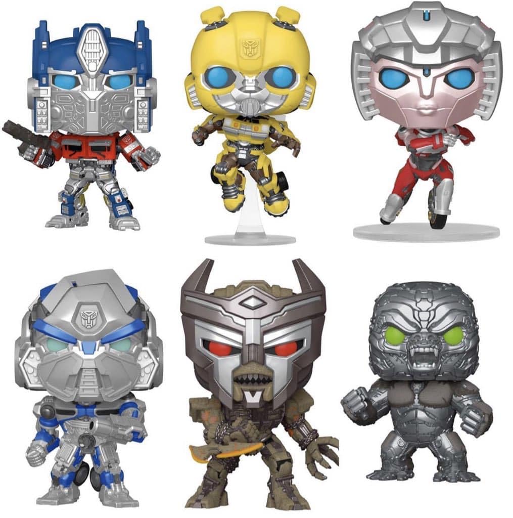 Funko Transformers Rise of The Beasts Pop! Complete Set (6)