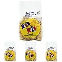 St Amour Rocks N Rolls French Munching Cookies, Almond, 10 Ounce (Pack of 4)