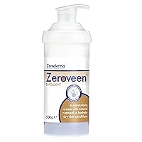 Zeroveen Emollient 500g - 2In1 Moisturising Cram And Wash With Natural Oatmeal