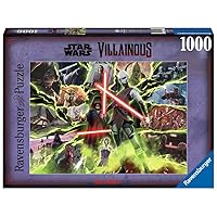 Ravensburger Star Wars Villainous: Asajj Ventress 1000 Piece Jigsaw Puzzle for Adults - 17341 - Every Piece is Unique, Softclick Technology Means Pieces Fit Together Perfectly