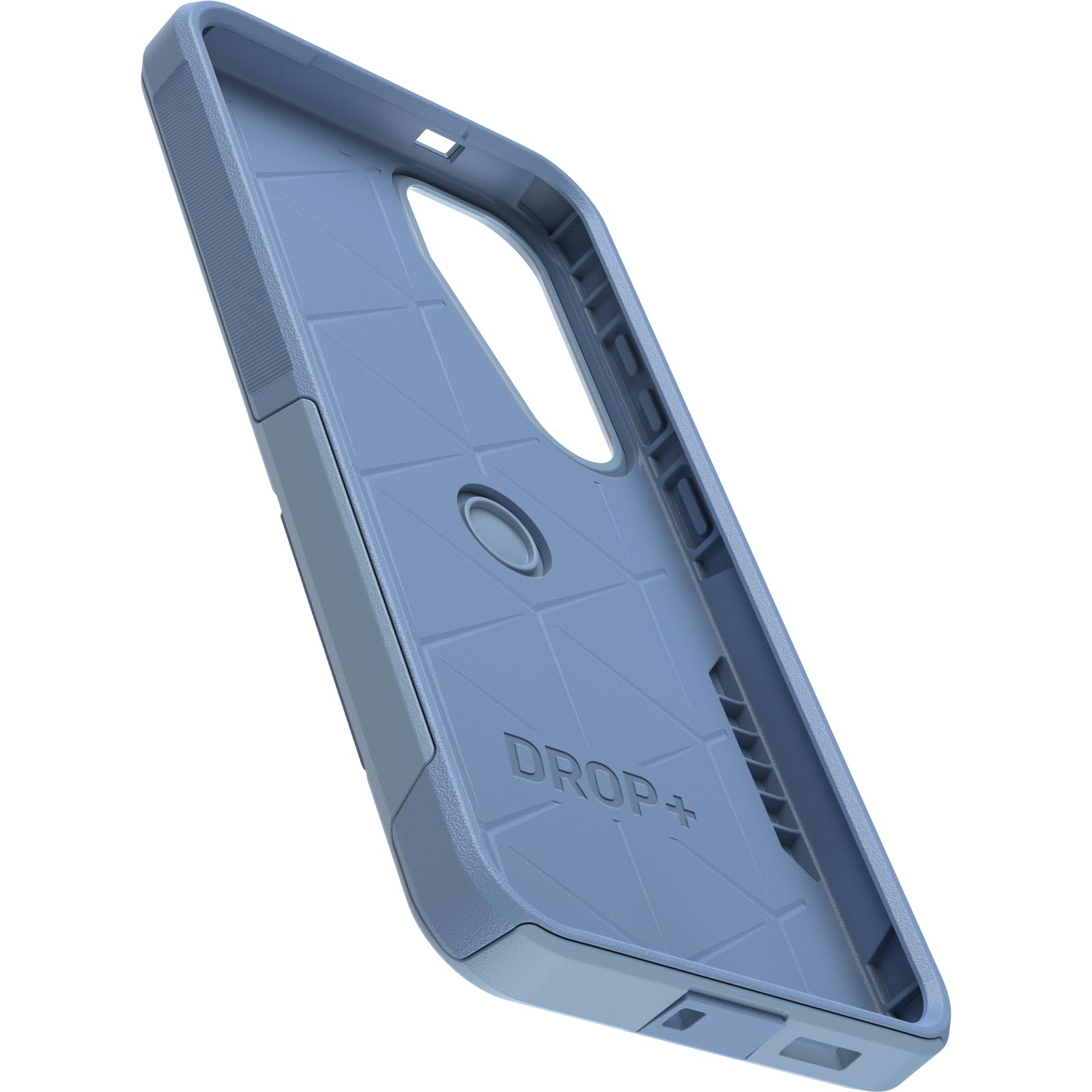 OtterBox Samsung Galaxy S24+ Commuter Series Case - Crisp Denim (Blue), Slim & Tough, Pocket-Friendly, with Port Protection