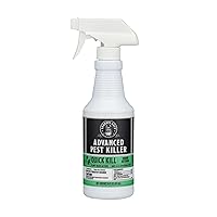 Natural Advanced Pest Killer Spray, Plant-Based Actives Quick Kill Multiple Insect Species, Ready-to-Use, Indoor & Outdoor, Light Scent, 16 fl oz