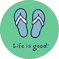 Life is Good - Flip Flops Sticker